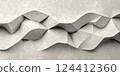 立體波浪紋牆飾及其紋理 124412360