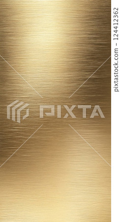 具有金色金屬質感的細緻表面 124412362