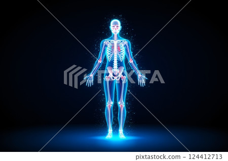Digital representation of human body 124412713