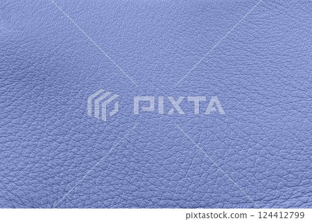 Lilac leather with an embossed texture. Stylish material for fashion design. Blue leather texture, soft grain, subtle wrinkles closeup. Leather texture, tactile style, elegant simplicity in design Lilac leather with an embossed texture. Stylish material for fashion design. Blue leather texture, soft grain, subtle wrinkles closeup. Leather texture, tactile style, elegant simplicity in design 124412799