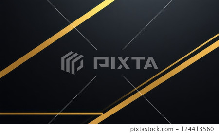 black and gold wallpaper with a gold stripe 124413560