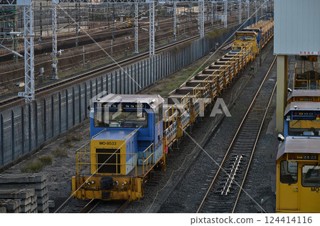 Tokaido Shinkansen Ballast Cargo Vehicle DT 124414116