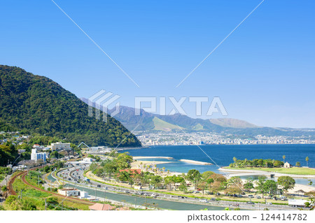 Tanoura Beach and Takasakiyama, Beppu city Tanoura Beach and Takasakiyama, Beppu city 124414782