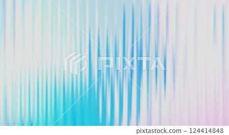 Vector Blurred holographic gradient background. Ribbed glass texture. 124414848