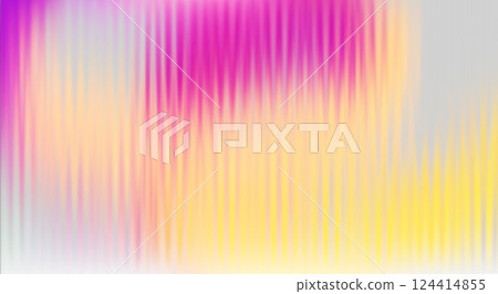 Vector Blurred holographic gradient background. Ribbed glass texture. 124414855