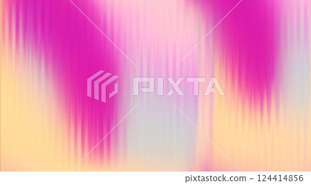 Vector Blurred holographic gradient background. Ribbed glass texture. 124414856
