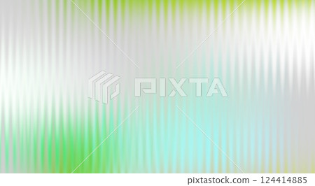 Vector Blurred holographic gradient background. Ribbed glass texture. 124414885