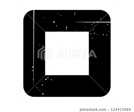 Grungy vector font. Art lettering. Grungy vector font. Art lettering. 124415068
