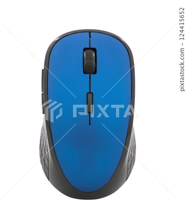Wireless mouse for pc isolated on the white background 124415652