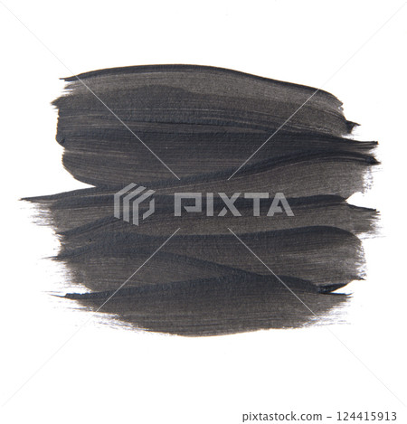 Brush paint sketch spot isolated frame for text on the white 124415913