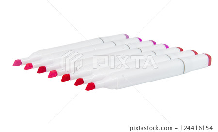 Marker pen for sketching art isolated on the white background Marker pen for sketching art isolated on the white background 124416154