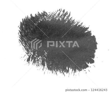 Color sketch paint spot draw isolated on the white background 124416243