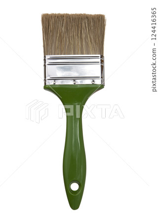 Big brush for paint craft isolated on the white background 124416365