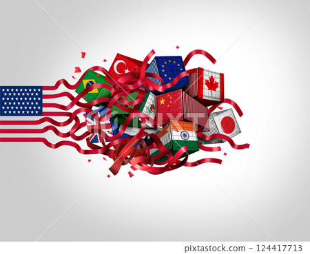 United States Global Trade War United States Global Trade War 124417713