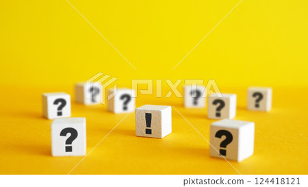 Question and exclamation marks. Problem-solving. Question and exclamation marks. Problem-solving. 124418121