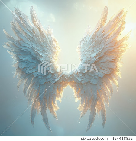 Artistic Representation of Angel Wings Artistic Representation of Angel Wings 124418832