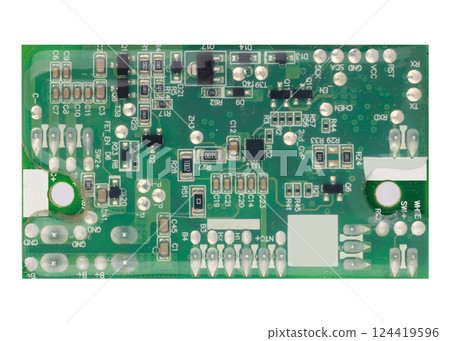 Electronic Circuit Board with Protective Coating Electronic Circuit Board with Protective Coating 124419596