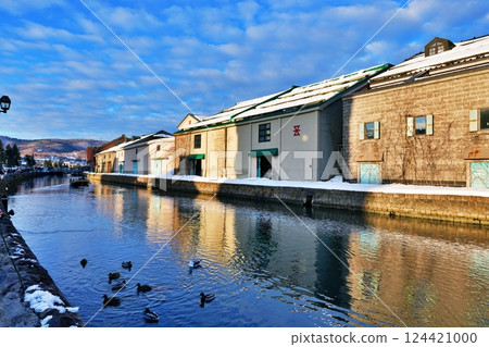 小樽運河的風景 124421000