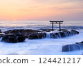 Torii at the sea 124421217