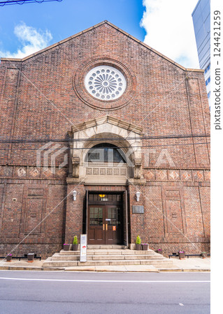 日本基督教會大阪教會（Vories設計的紅磚教堂）生活建築博物館明治時代的復古建築 124421259