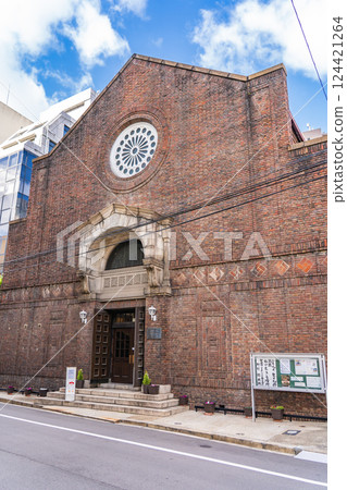 日本基督教會大阪教會（Vories設計的紅磚教堂）生活建築博物館明治時代的復古建築 124421264