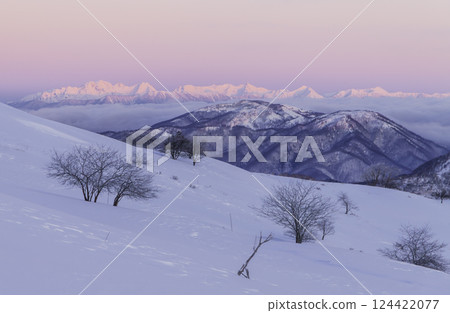 春季：霧峰高原的金星帶與晨霧 車山濕地散步道 124422077
