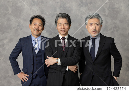 中年男性商務人士 124422554