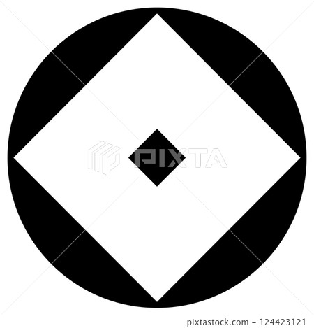 This is the family crest. It is called Ishimochi Jinukikugi-nuki. 124423121