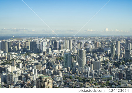 Cityscape view from Roppongi Hills Mori Tower Cityscape view from Roppongi Hills Mori Tower 124423634