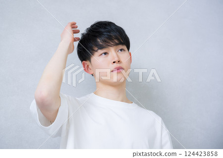 適合年輕男士的頭髮護理和髮型設計圖片 124423858