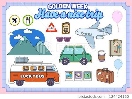 旅行車材料 124424160