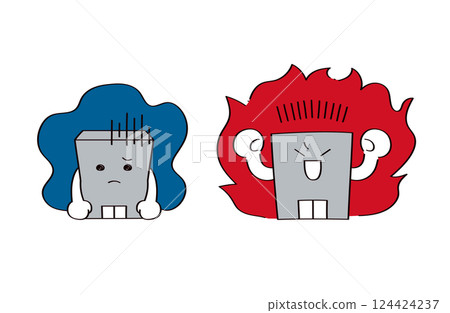 Company character illustration Company character illustration 124424237