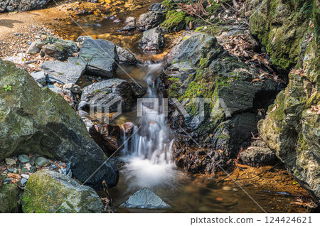 Uji Stream, Momiji Valley, Uji City, Kyoto Prefecture Uji Stream, Momiji Valley, Uji City, Kyoto Prefecture 124424621