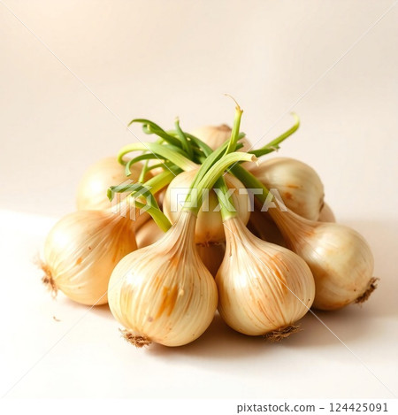 Fresh onions 124425091
