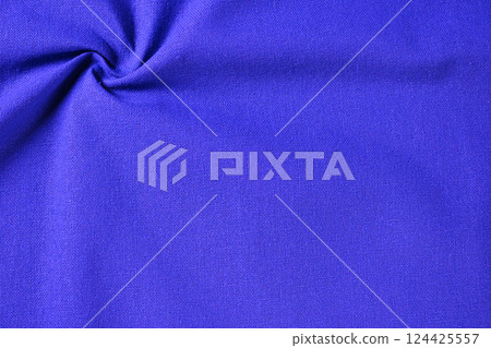 blue cotton texture of fabric textile industry, abstract image for fashion cloth design background 124425557
