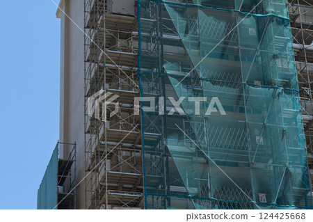 Apartment under construction 124425668