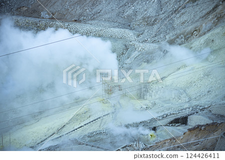 Owakudani Hot Springs 124426411