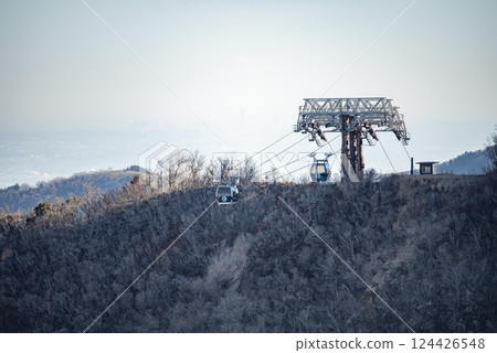 Hakone Ropeway near Owakudani 124426548