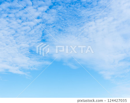 Spring Afternoon: Blue Sky and White Clouds 02 Spring Afternoon: Blue Sky and White Clouds 02 124427035