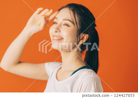 熱瑜珈圖片 124427855