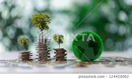 Background of advancing technology, businesses and people increasingly supportive of carbon tax to promote eco-friendly practices and protect environment, ensuring healthier future for nature. Background of advancing technology, businesses and people increasingly supportive of carbon tax to promote eco-friendly practices and protect environment, ensuring healthier future for nature. 124428062