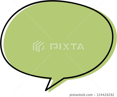 Speech bubble Speech bubble 124428292