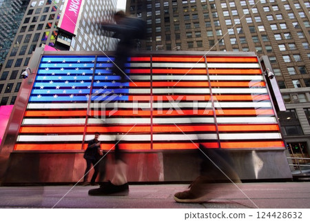 Stars and Stripes in Motion: New York Stars and Stripes in Motion: New York 124428632