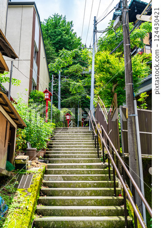 [神奈川縣] 箱根宮之下熊野神社的階梯 124430421