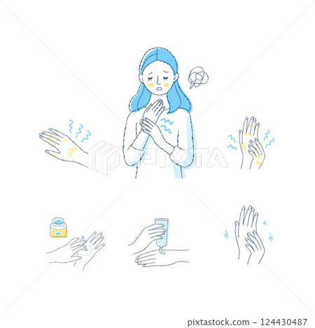 手部護理麻煩圖像集 124430487