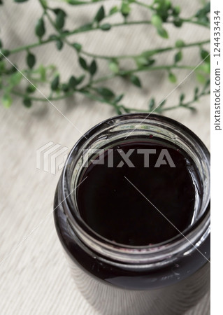 瓶裝藍莓果醬 瓶裝藍莓果醬 124433434