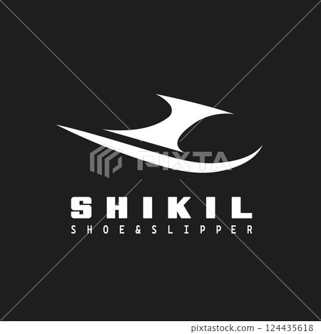 vector design of shoes and sandals logo brand vector design of shoes and sandals logo brand 124435618