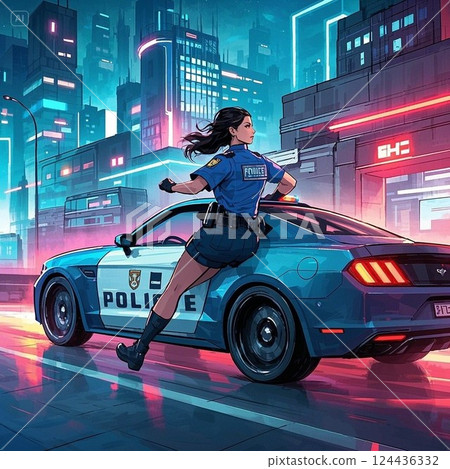 A policeman 124436332