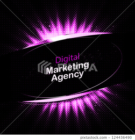 Light frame shining retro billboard with decoration. Casino vintage style. Vector illustration Light frame shining retro billboard with decoration. Casino vintage style. Vector illustration 124436490