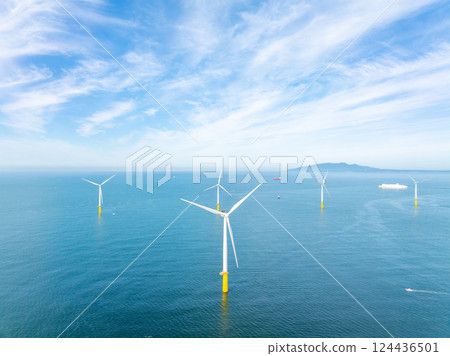 Offshore wind power generation in Akita (Akita City, Katagami City, Akita Prefecture) Offshore wind power generation in Akita (Akita City, Katagami City, Akita Prefecture) 124436501